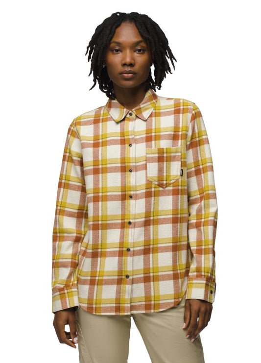 Prana - Golden Canyon Flannel - Sweet Cream
