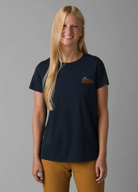 Prana - Organic Graphic Short Sleeve - Nautical Moon