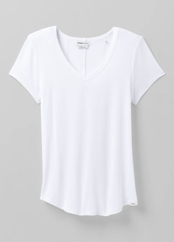 Prana - Foundation Short Sleeve Plus - Black