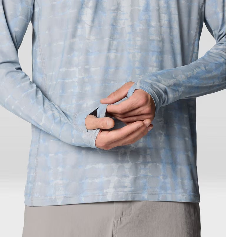 Mountain Hardwear - Crater Lake Long Sleeve Hoody - Glacial Prismat