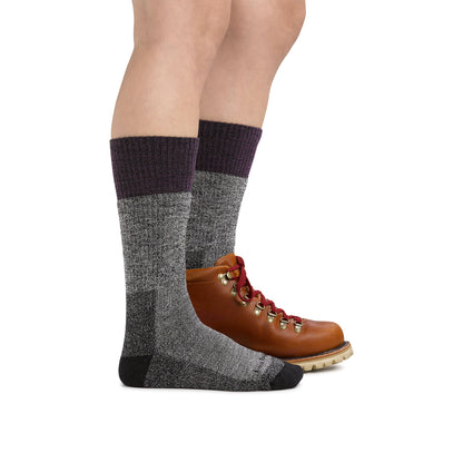 Darn Tough - Scout Boot Midweight With Cushion - Plum