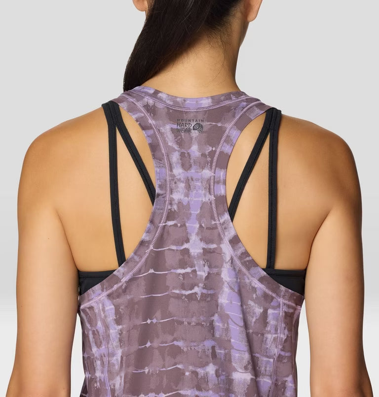 Mountain Hardwear - Crater Lake Tank - Purple Sage Prismatic Print