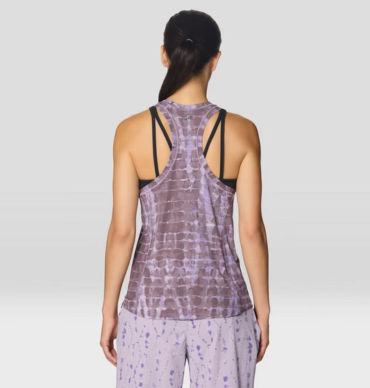 Mountain Hardwear - Crater Lake Tank - Purple Sage Prismatic Print
