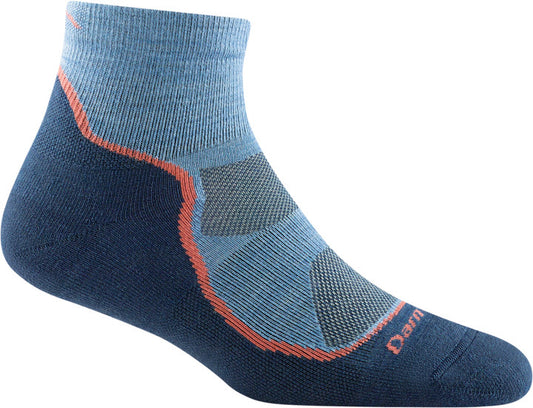 Darn Tough - Light Hiker 1/4 Lightweight Cushion - Women's - Cosmic Purple