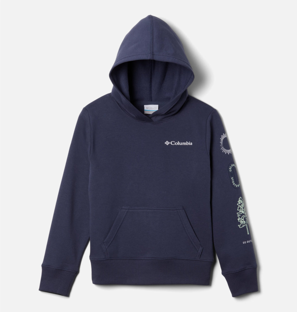 Columbia - Basin Park Graphic Hoodie Kids' - Collegiate Navy