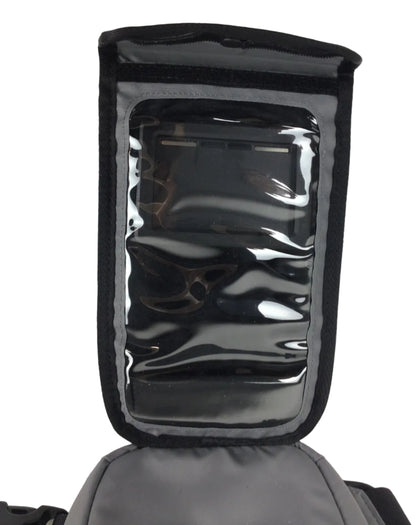 West Slope Chest Pack Cell Phone Holder Grey