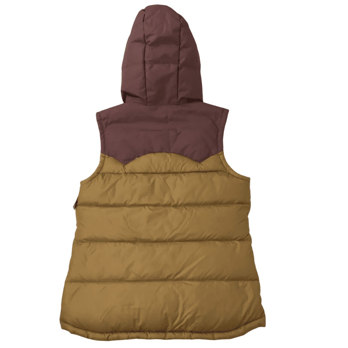 Patagonia Hoodie Puffy Vest W MD Gold