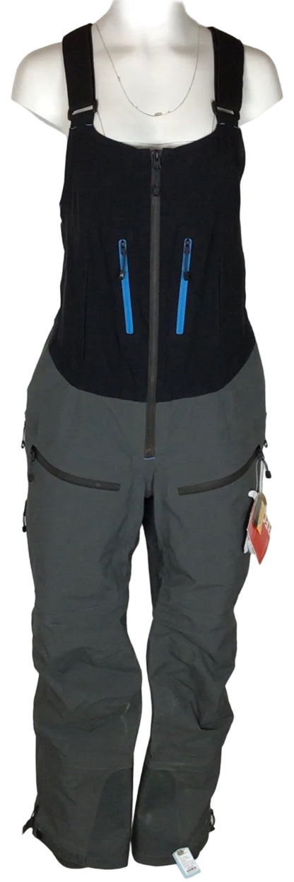 FIRST ASCENT FINE LINE BIBS W LG GREY