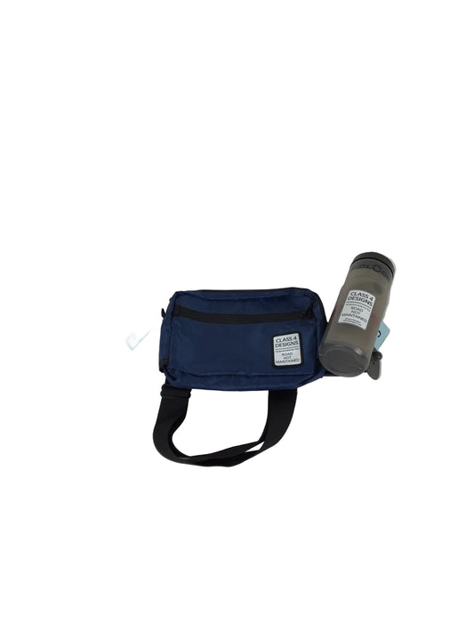 CLASS 4 DESIGNS WATER BOTTLE PACK BLUE