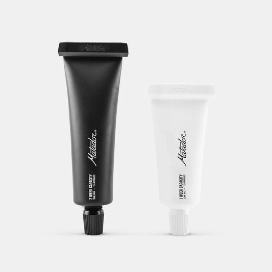 Matador - Refillable Toothpaste Tubes - Black/White