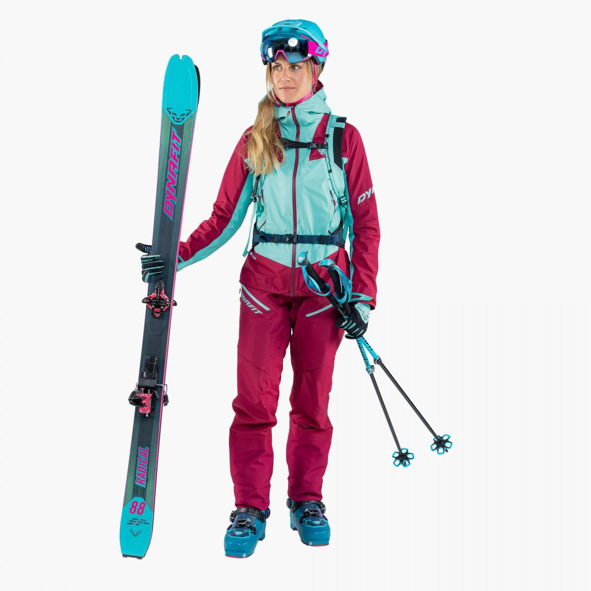 Dynafit - Radical 2 GTX Jacket - Women's - Beet Red