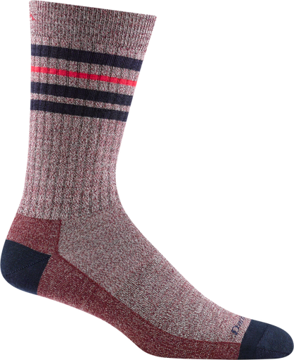 Darn Tough - Letterman Crew Lightweight - Men's - Granite