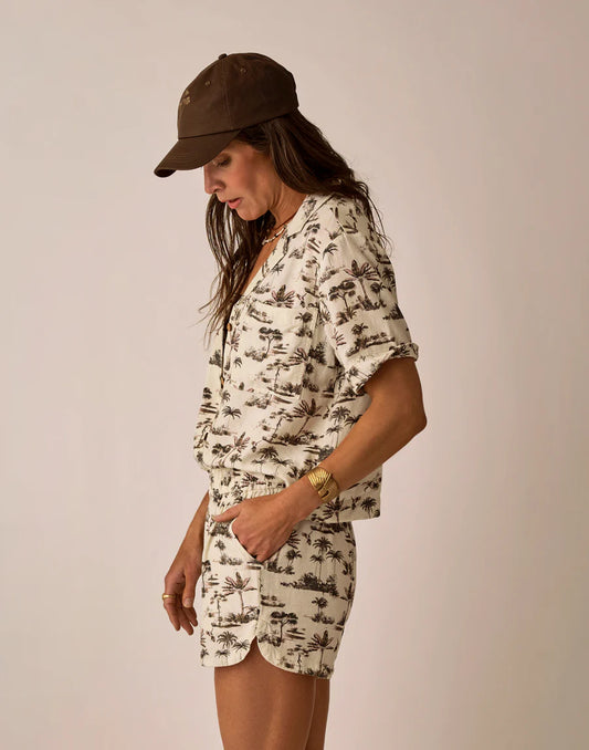 Carve Designs - Luca Linen Shirt - Women's - Toile