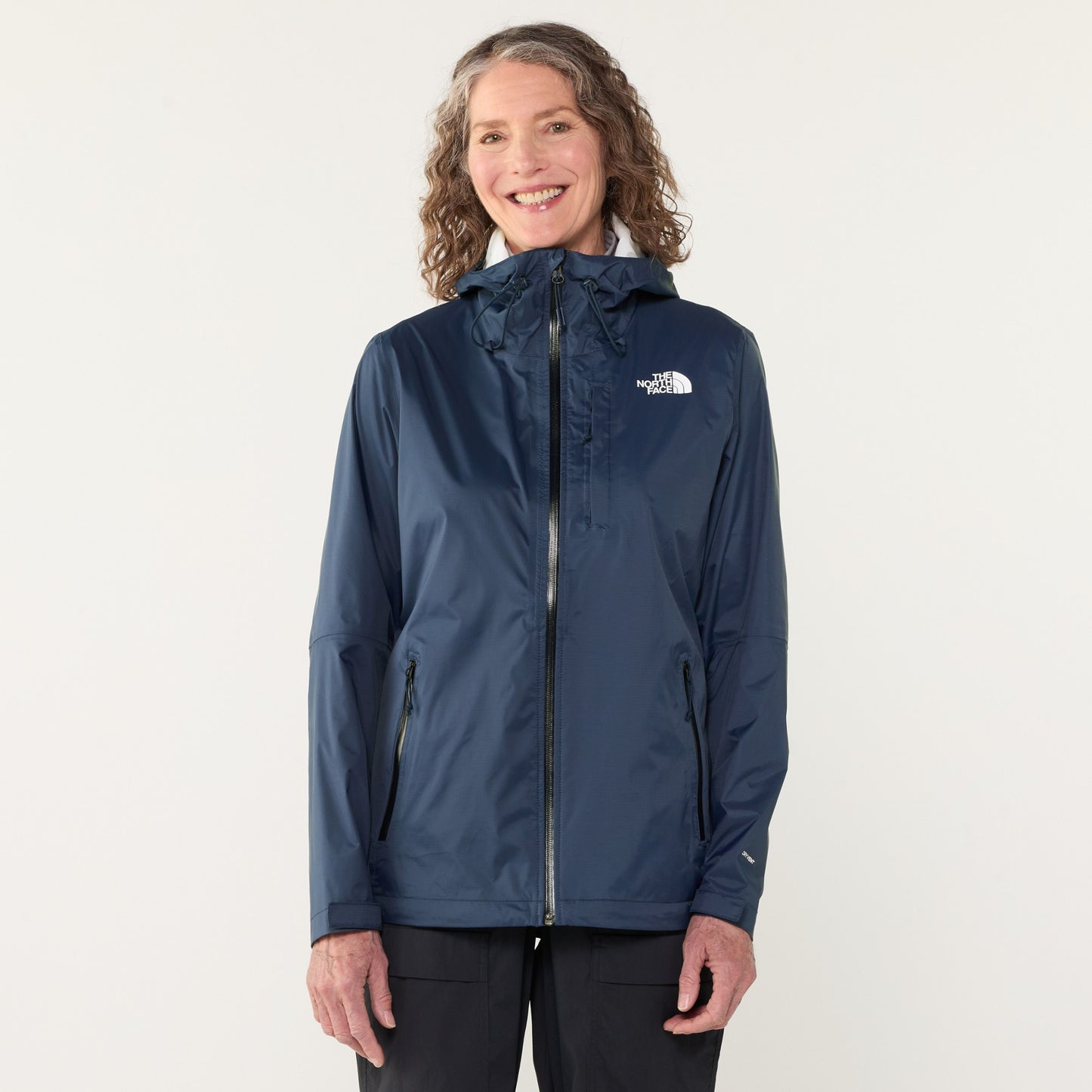 The North Face - Alta Vista Rain Jacket - Women's - Summit Navy