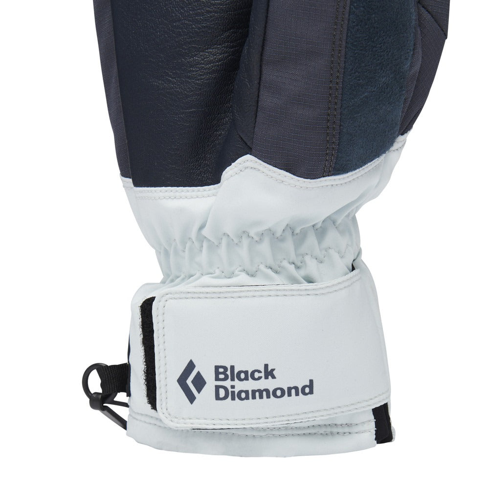 Black Diamond - Mission MX Mitts - Women's - Charcoal-Belay Blue