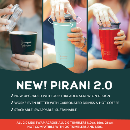 16oz Ombre Insulated Stackable Tumbler