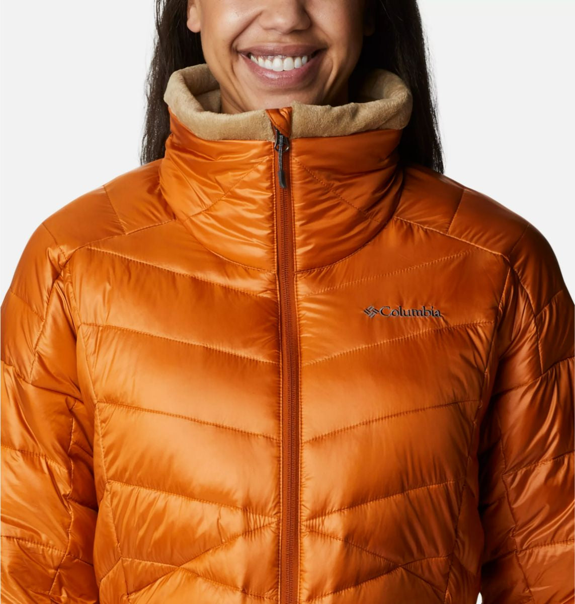 Columbia - Joy Peak Novelty Jacket Womens - Warm Copper