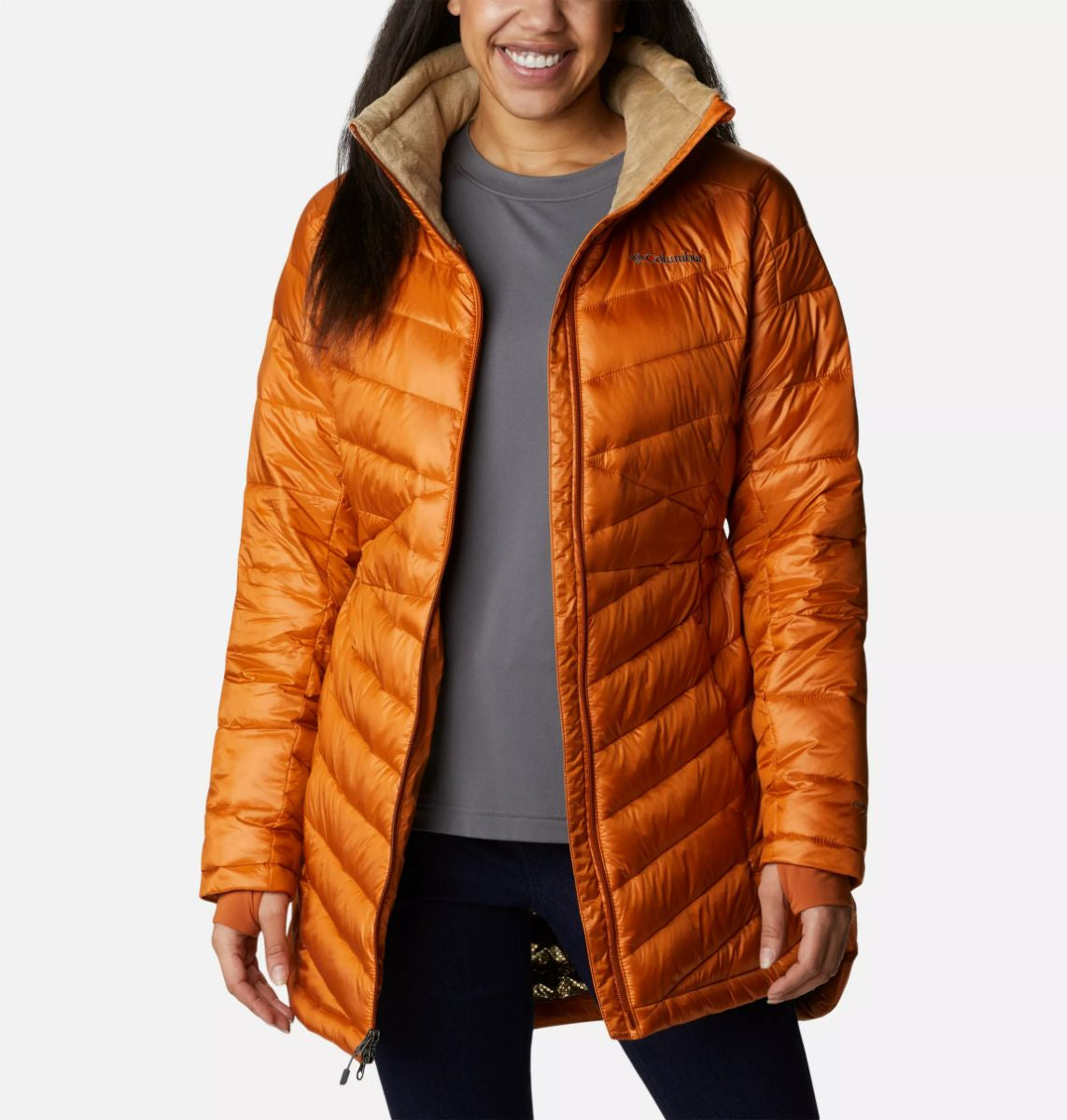 Columbia - Joy Peak Novelty Jacket Womens - Warm Copper