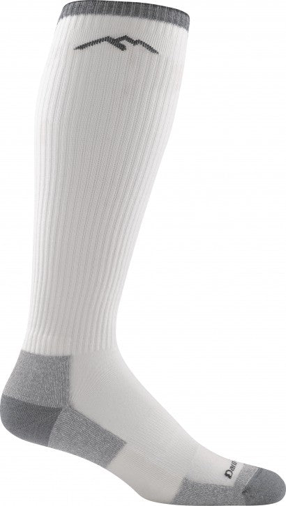 Darn Tough - Westerner Over the Calf Light Sock - White