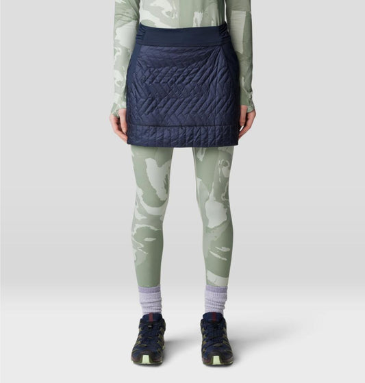 Mountain Hardwear - Trekkin Insulated Mini Skirt - Women's - Abyss
