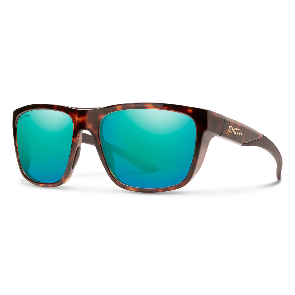 Smith - Barra - Tortoise; ChromaPop Polarized Opal Mirror