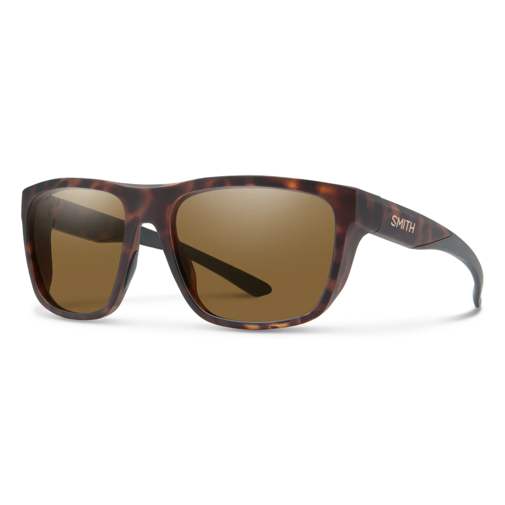 Smith - Barra - Matte Tortoise; ChromaPop Polarized Brown