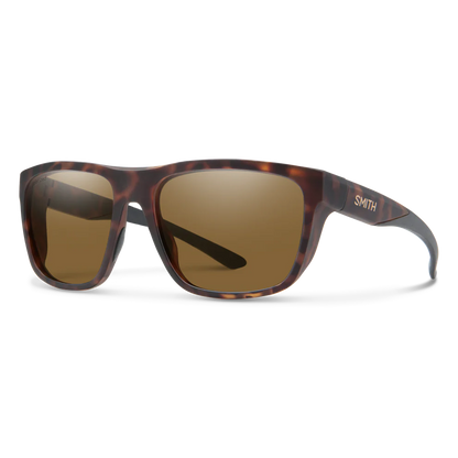 Smith - Barra - Matte Tortoise; ChromaPop Polarized Brown