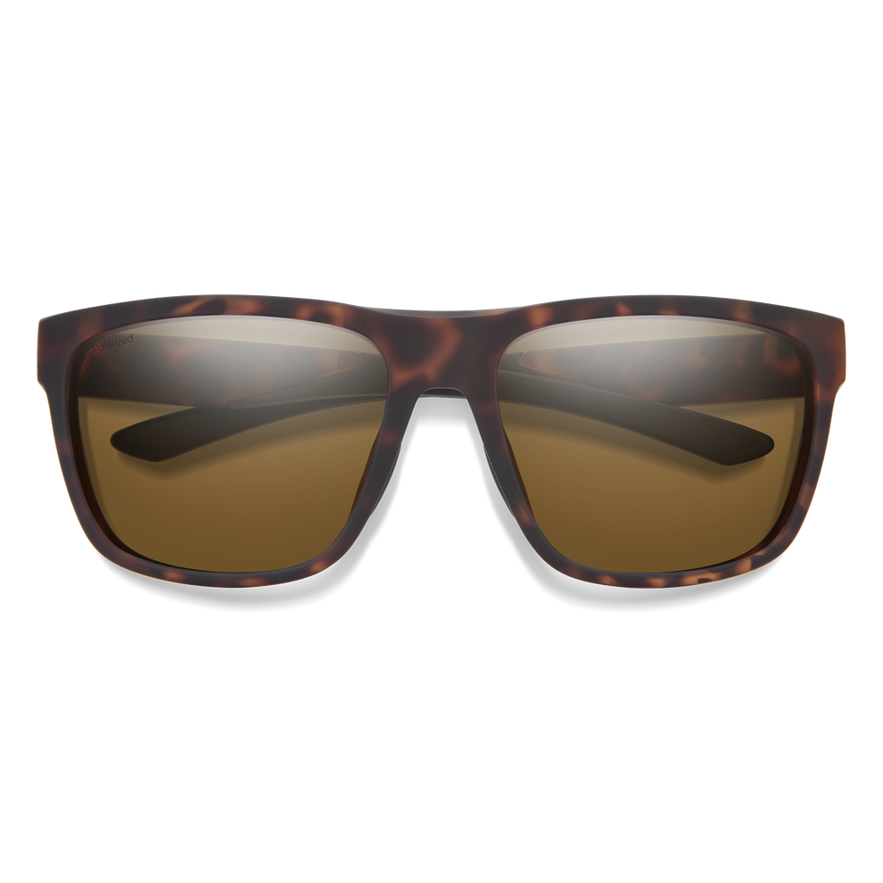 Smith - Barra - Matte Tortoise; ChromaPop Polarized Brown