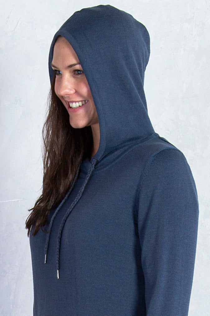 ExOfficio - Women's Milena Hoody Tunic - Carbon Heather