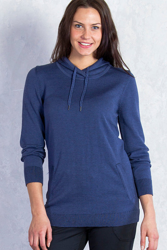 ExOfficio - Women's Milena Hoody Tunic - Shadow Heather