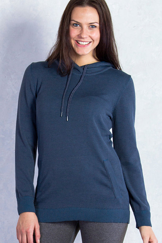 ExOfficio - Women's Milena Hoody Tunic - Carbon Heather
