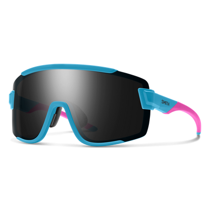Smith - Wildcat - Black; ChromaPop Polarized Blue Mirror