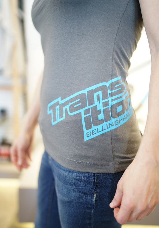 Transition - Women's Split Logo V-Neck