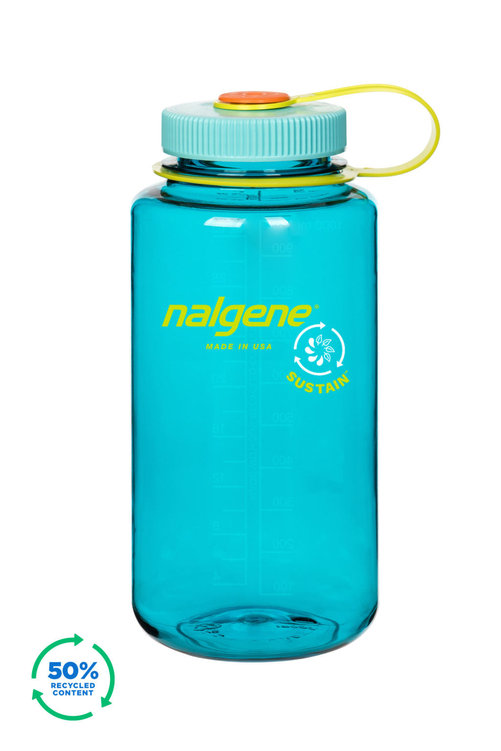Nalgene - 32oz Wide Mouth Sustain - Flamingo Pink