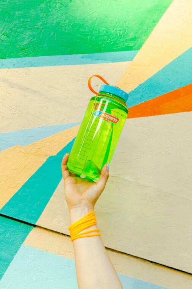 Nalgene - 32oz Wide Mouth Sustain - Flamingo Pink