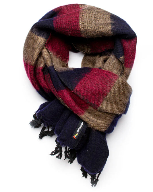 US Sherpa - Lobuche Yak Shawl - River