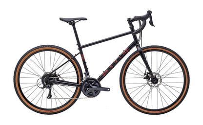 Marin - 2022 Four Corners Touring Bike - Satin Black/Red