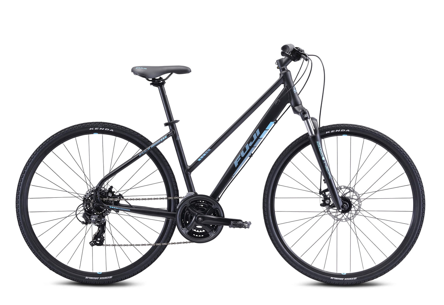 Fuji - 2021 Traverse 1.7 ST - Satin Black/Cyan