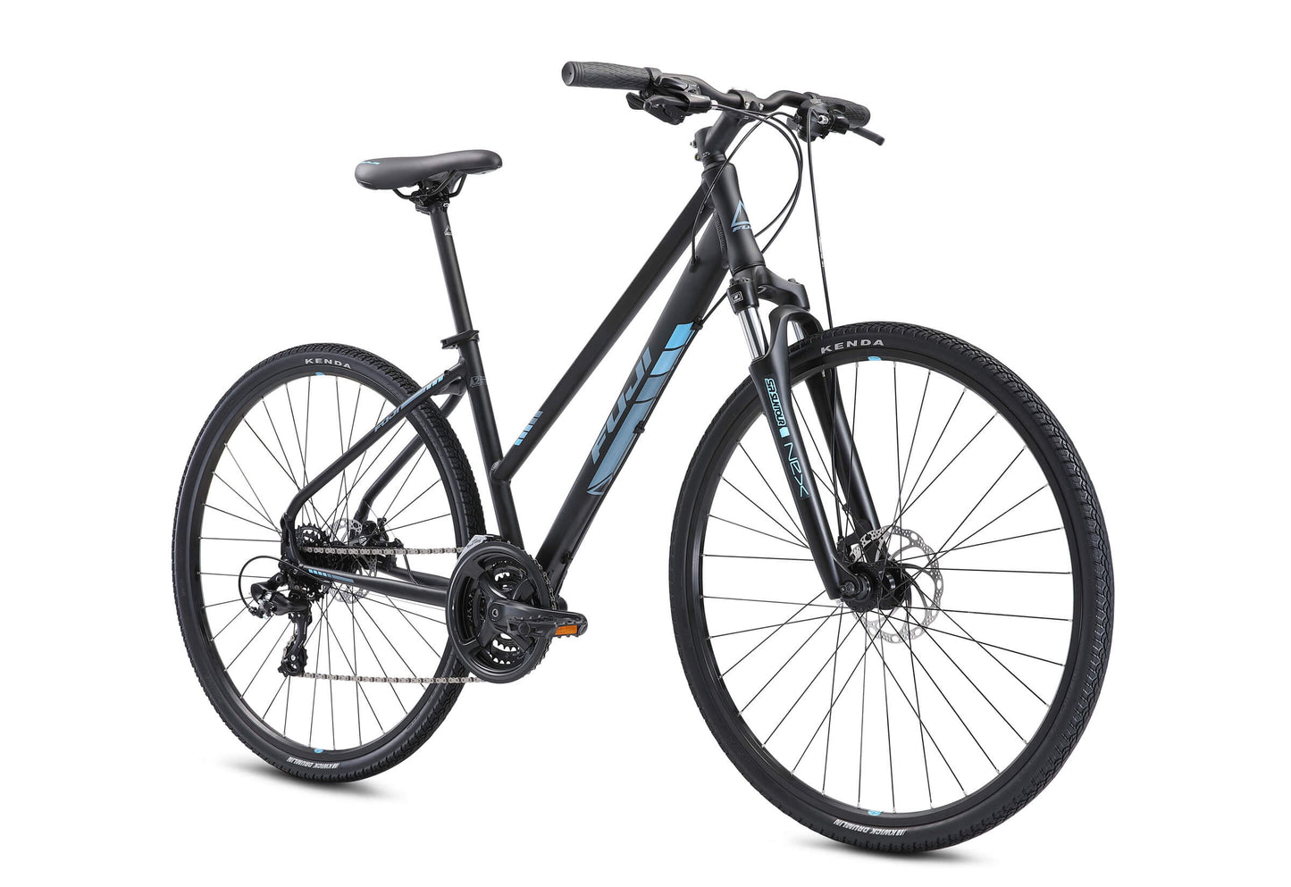 Fuji - 2021 Traverse 1.7 ST - Satin Black/Cyan