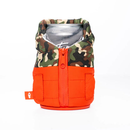 Puffin - The Puffy Vest - Olive Green/Varsity