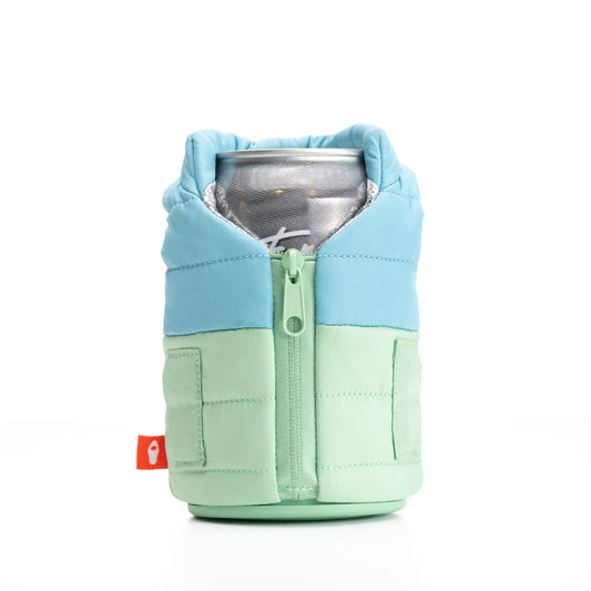 Puffin - The Puffy Vest - Seamfoam/Crater Blue