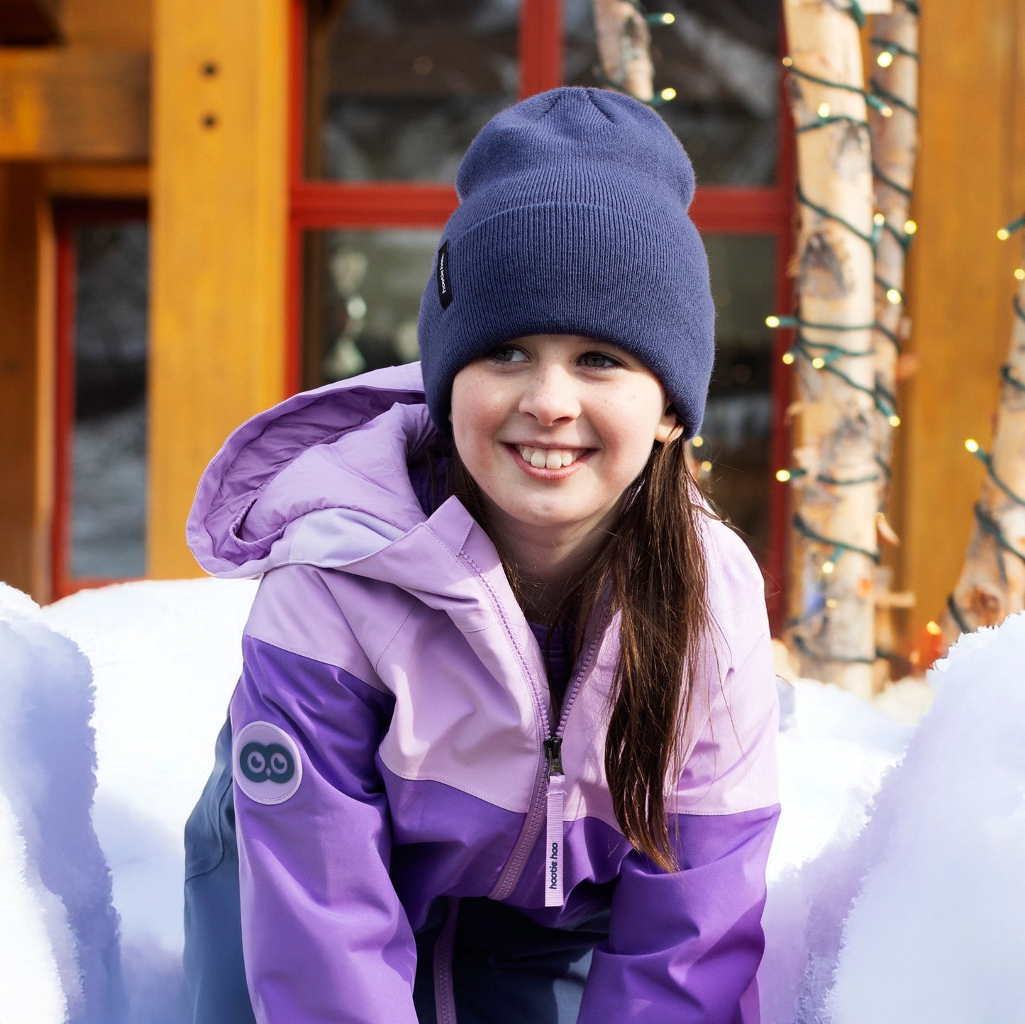 Hootie Hoo - Kids EZ Beanie - Sea Blue