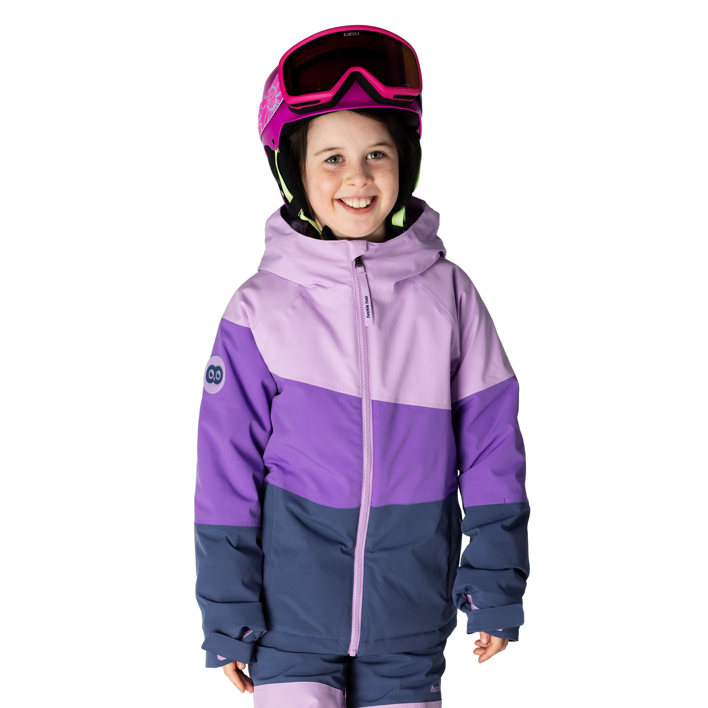 Kids Spruce Insulated Jacket - Lavender/Grape/Sea Blue