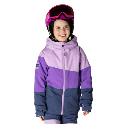 Kids Spruce Insulated Jacket - Lavender/Grape/Sea Blue