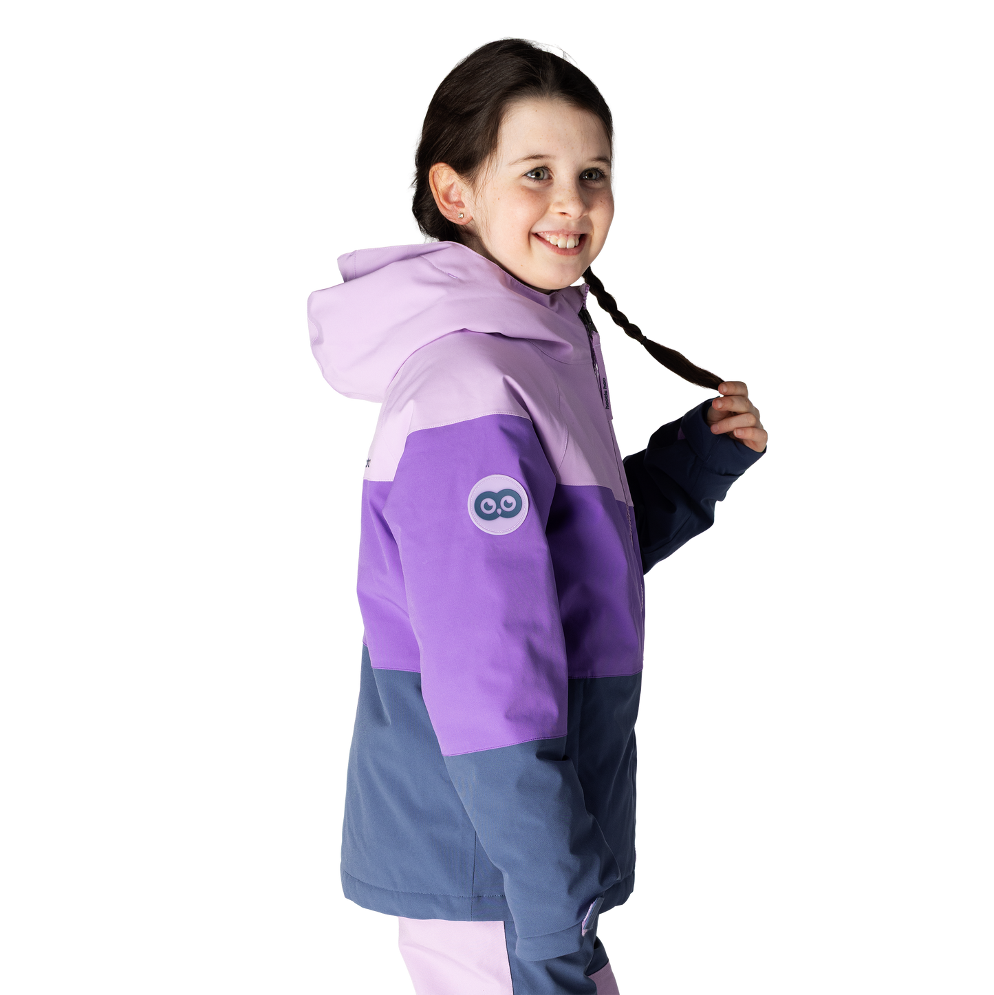 Kids Spruce Insulated Jacket - Lavender/Grape/Sea Blue