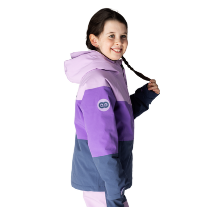 Kids Spruce Insulated Jacket - Lavender/Grape/Sea Blue