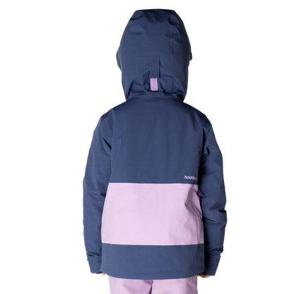 Kids Pinnakle Insulated Jacket - Sea Blue/Lavender