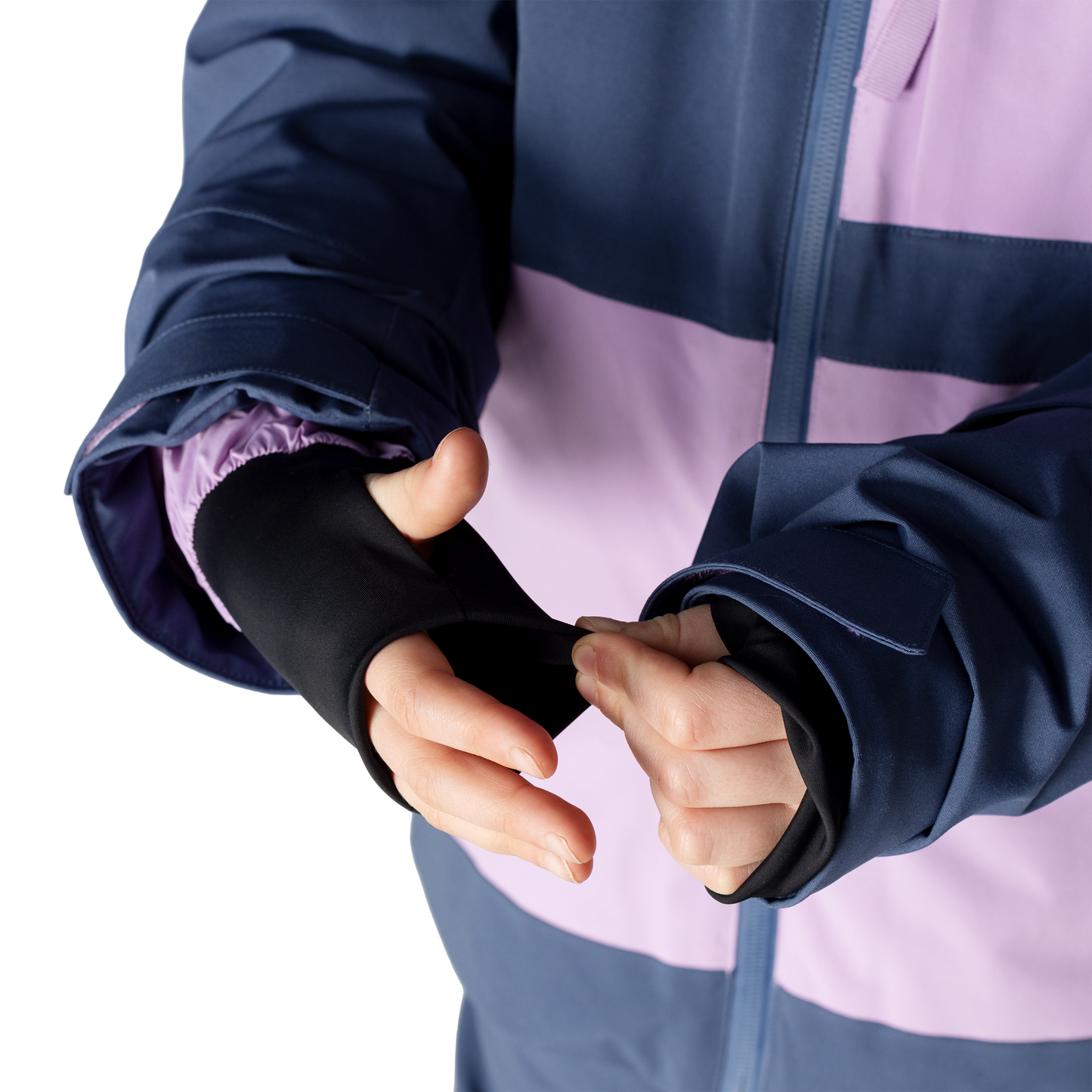 Kids Pinnakle Insulated Jacket - Sea Blue/Lavender