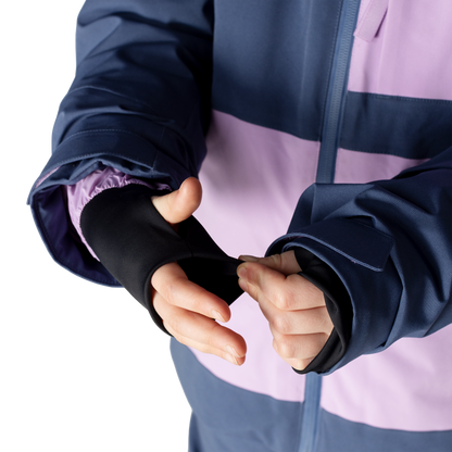 Kids Pinnakle Insulated Jacket - Sea Blue/Lavender
