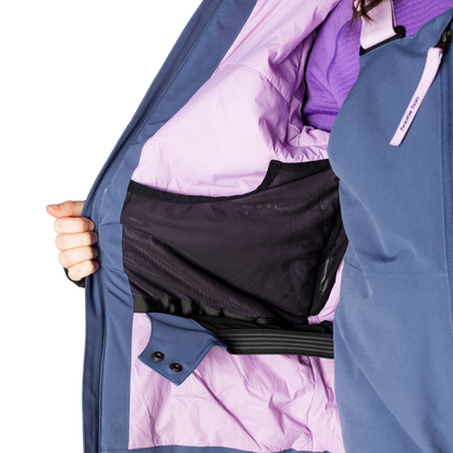 Kids Pinnakle Insulated Jacket - Sea Blue/Lavender